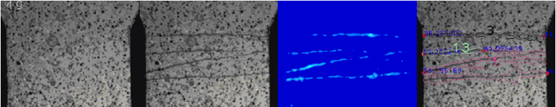 Experiments on Time-Series Crack Extraction and Analysis