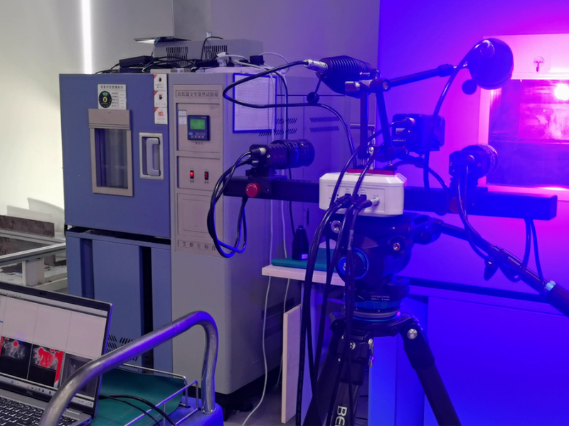 Material Tensile Experiments Based on High Temperature DIC Technology