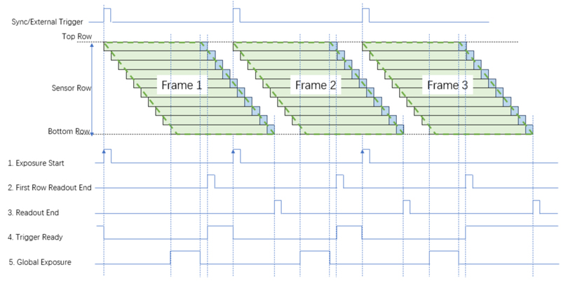 Decoding the Trigger Function of sCMOS Scientific Cameras