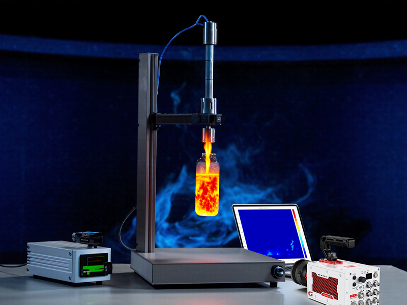 Using PLIF Method to Measure CH2O Concentration in Combustion Flames