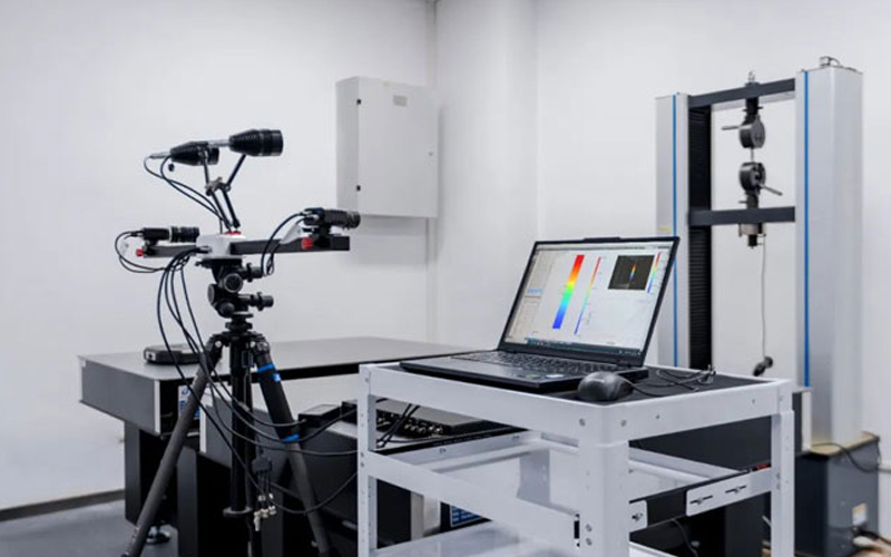 Application of DIC in the study of CFRP-steel interface bonding performance