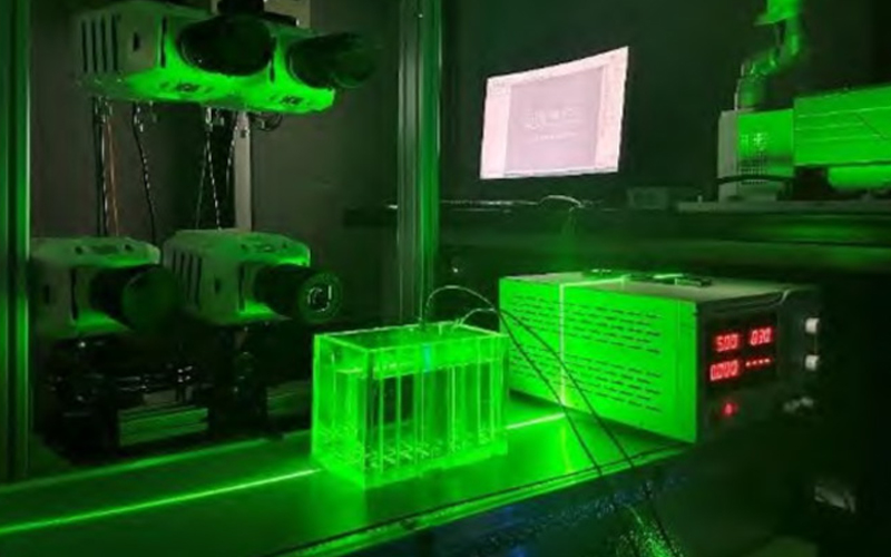 Application of PIV system in water treatment technology optimization