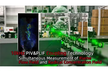 10kHz PIV-PLIF Coupling Technology Simultaneous Measurement of Flame Flow Field and Radical Concentration Field